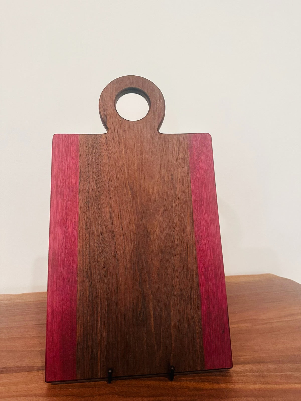 Peruvian Walnut and Purpleheart w/ Round Handle