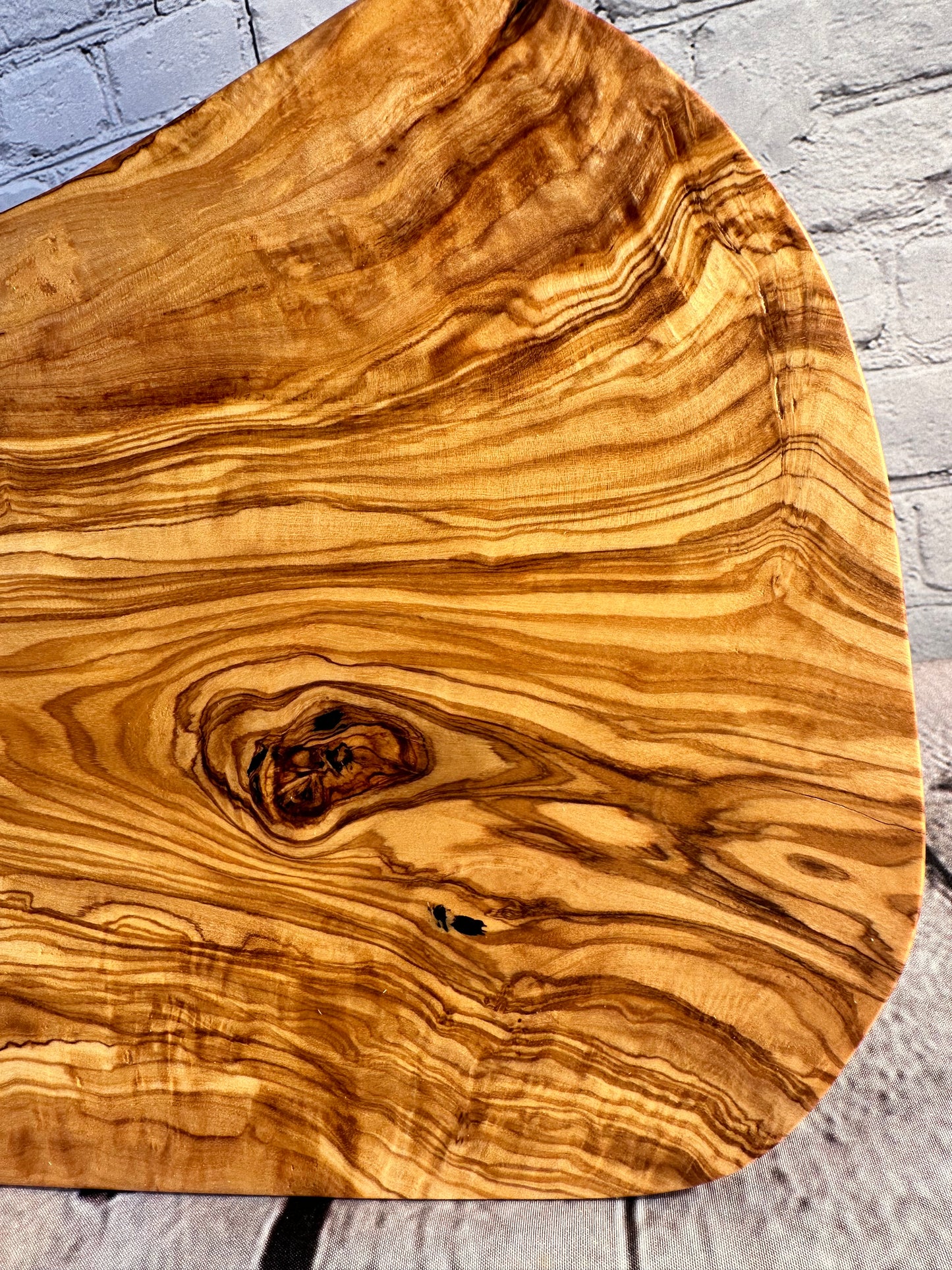 Striking Olive Wood Board