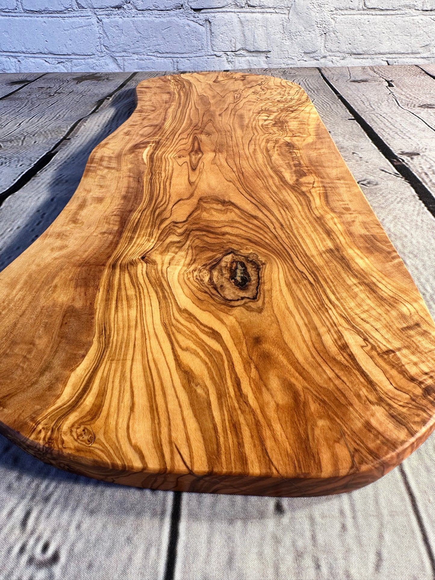 Striking Olive Wood Board