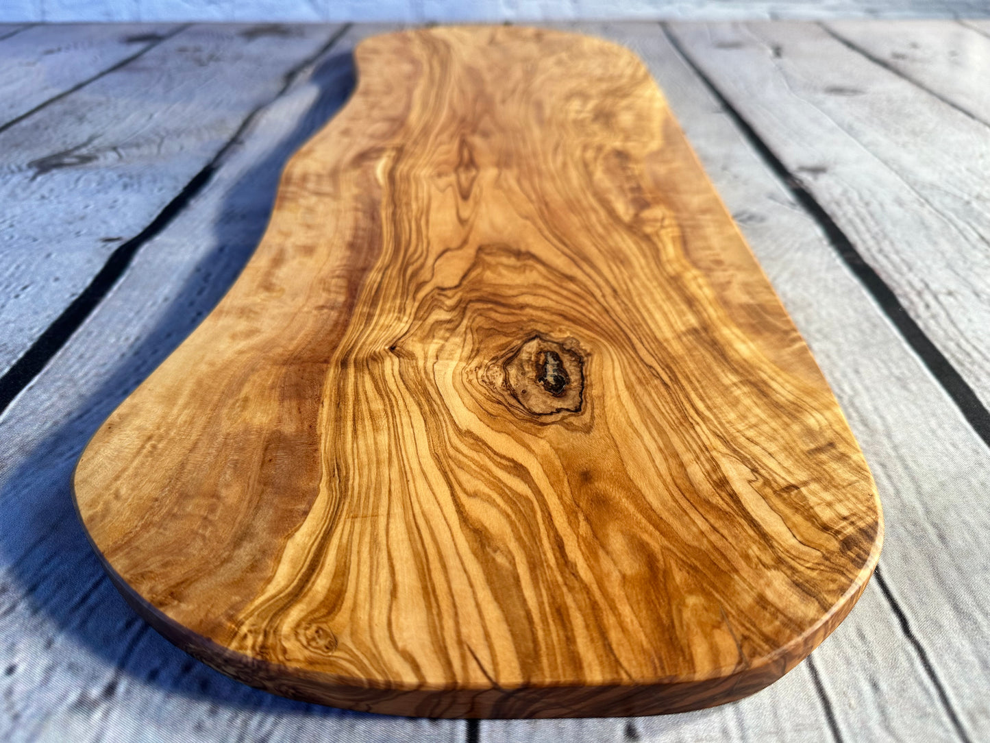 Striking Olive Wood Board