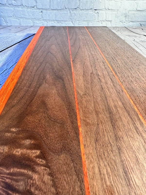 Walnut and Padauk Serving Tray