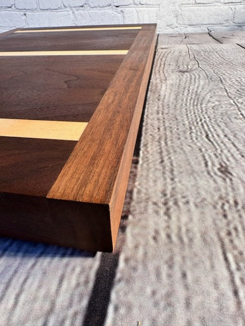 Elegant Walnut & Maple Board