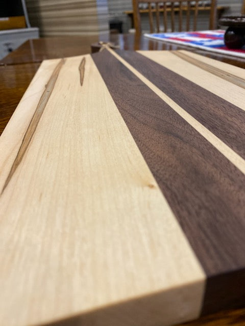 Sleek Maple and Walnut Board