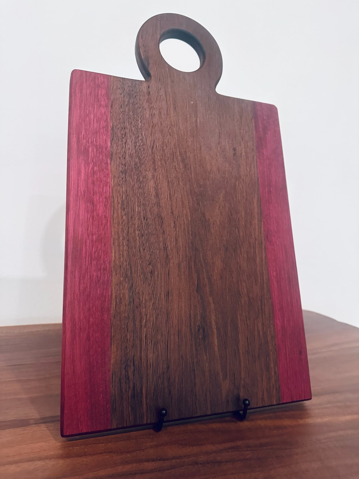 Peruvian Walnut and Purpleheart w/ Round Handle