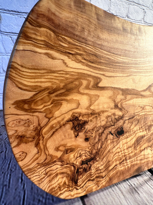 Striking Olive Wood Board