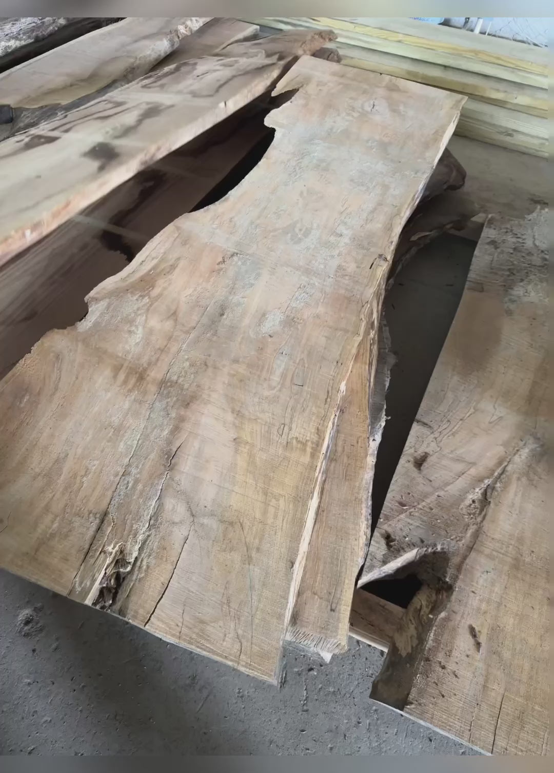Load video: Custom Floating Shelves and Fireplace Mantle