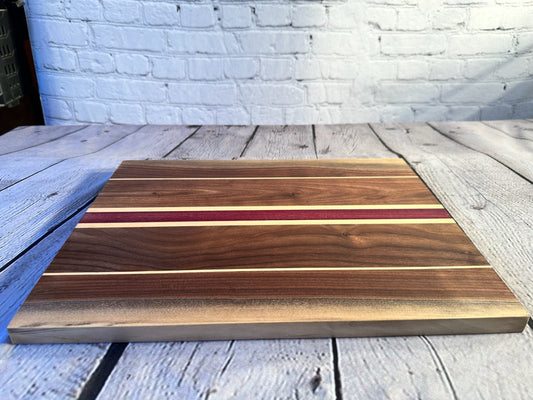 Walnut Maple and Purpleheart