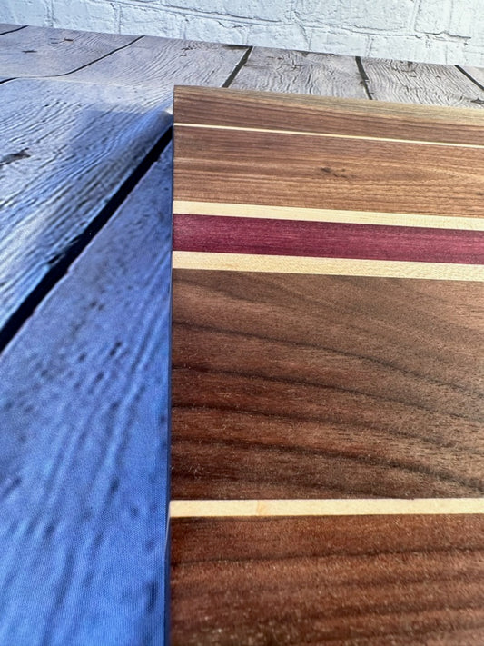 Walnut Maple and Purpleheart